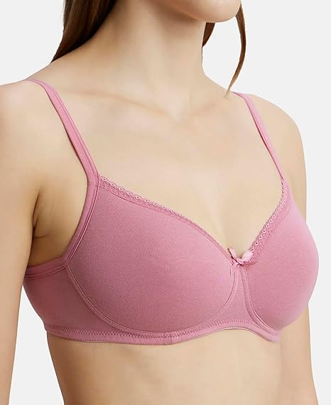Jockey 1723 Women’s Cotton Stretch T-Shirt Bra – Comfortable Everyday Fit